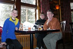 47 Peter Ryan, Charlotte Ryan, Jerome Ryan At Num-Ti-Jah Lodge Next To Bow Lake On Icefields Parkway.jpg